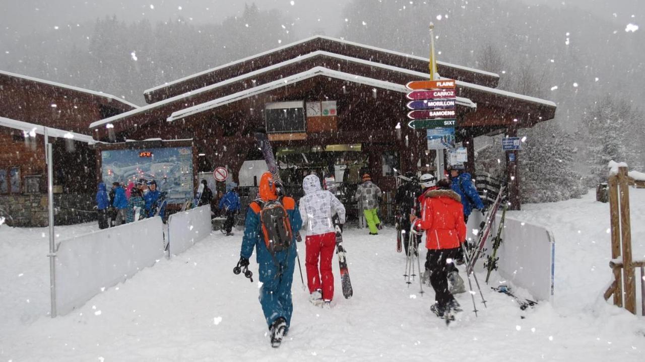 Charmant Mobilhome A 2 Pas Remontes Ski Самоенс Екстер'єр фото